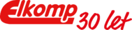 Elkomp 30 let logo